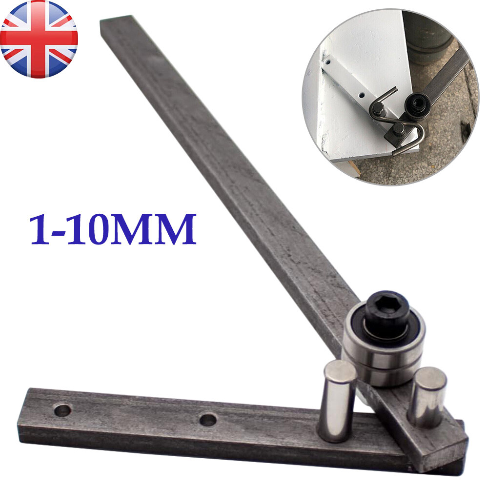 Manual Reinforced Flat Iron Bender 1-10MM Iron/Steel/Copper Wire Machine Bending