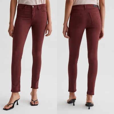 ag prima cigarette Women 18 Years Smolder at Jeans Official Store Its fitted through the hips and slightly tapered at the legs AG Women's Prima Cigarette Ankle