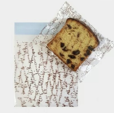 150 Self Adhesive Cookie Bags, Cookie Bags, Candy wrappers, Pastry Gift Bags 5in
