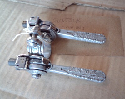 Jeu De Leviers De Vitesses Suntour DLW #LD-1000 - Années 70/80 - NOS (Neuf En Stock)