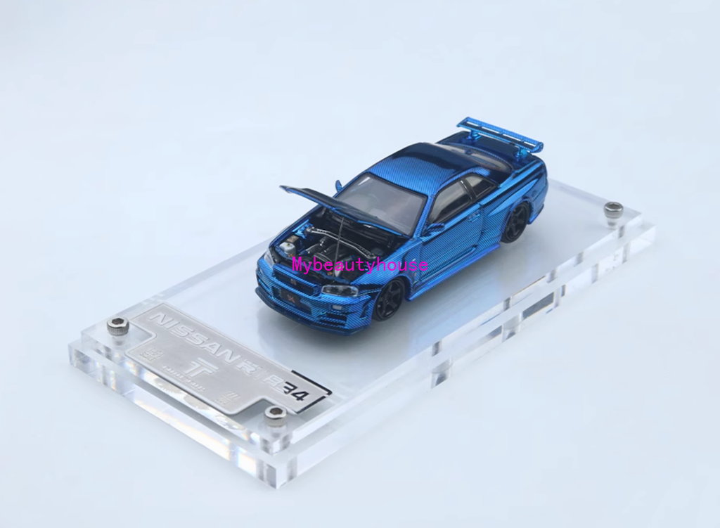 ミニカー 1/64 ZOOM Stagea R34 260RS Blue Carbon NISSAN Stagea (R34) - blue carbon - Zoom 1:64 | eBay