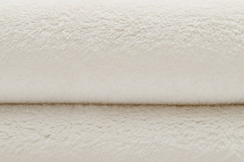 Alfombra redonda monocromo beige lavable antideslizante moderna salón dormitorio - Imagen 7 de 22