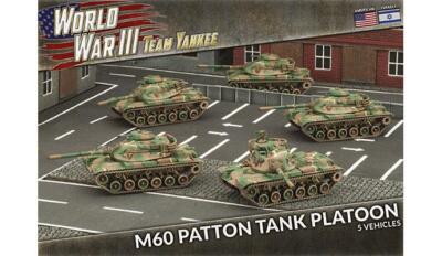 M60 Patton Tank Platoon American WWIII Team Yankee