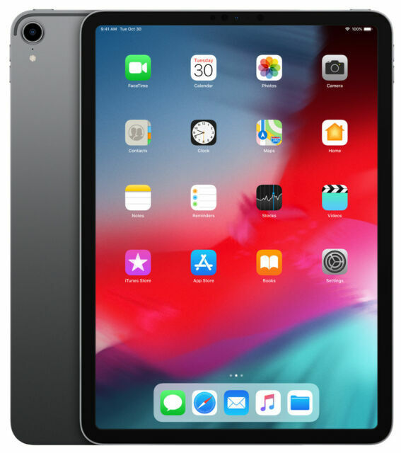 Apple iPad Pro 1st Gen. 256GB, Wi-Fi, 11 in - Space Gray for sale 