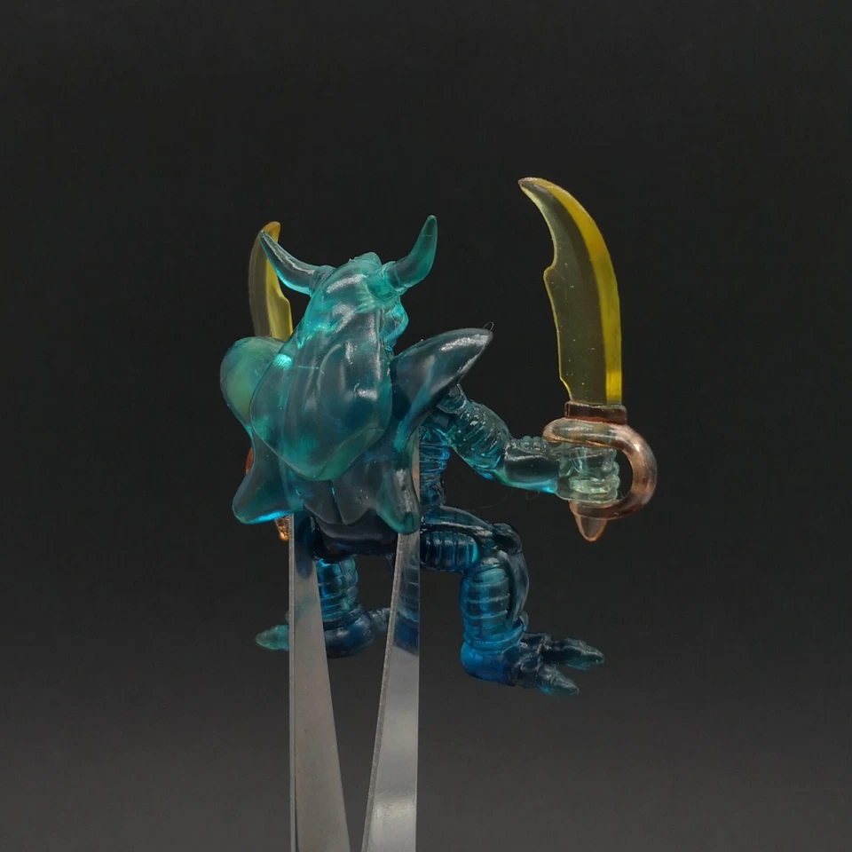 Mini Figura Dragon Quest IV BLUE ESTARK 2" TRANSPARENTE Monster Square Enix Raro Foto 4 de 4