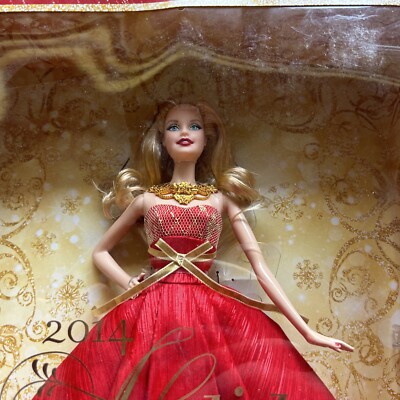 barbie red and gold dress Barbie Glamorous Gala Barbie Doll in Red & Gold Dress 2003 Mattel No. B2722  NRFB