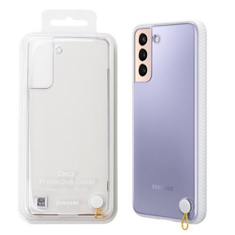 Samsung Custodia Originale Clear Protective Cover Galaxy S21+ Plus 5G G996F