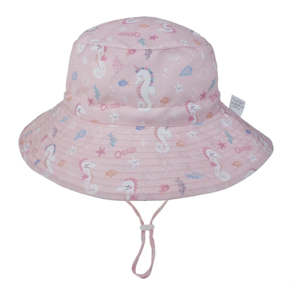 Sombrero de sol para bebé con solapa para el cuello - Gorra de protección UV para niños 0-8 años Foto 4 de 4