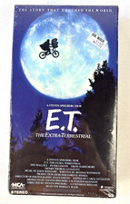 1982 E.T. The Extra-Terrestrial VHS Universal MCA Green Flap 04789777012 Sealed