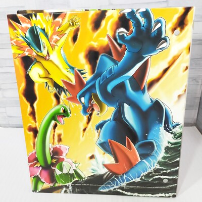 Pokemon card Collection file binder Lugia Ho-oh Japanese 2005