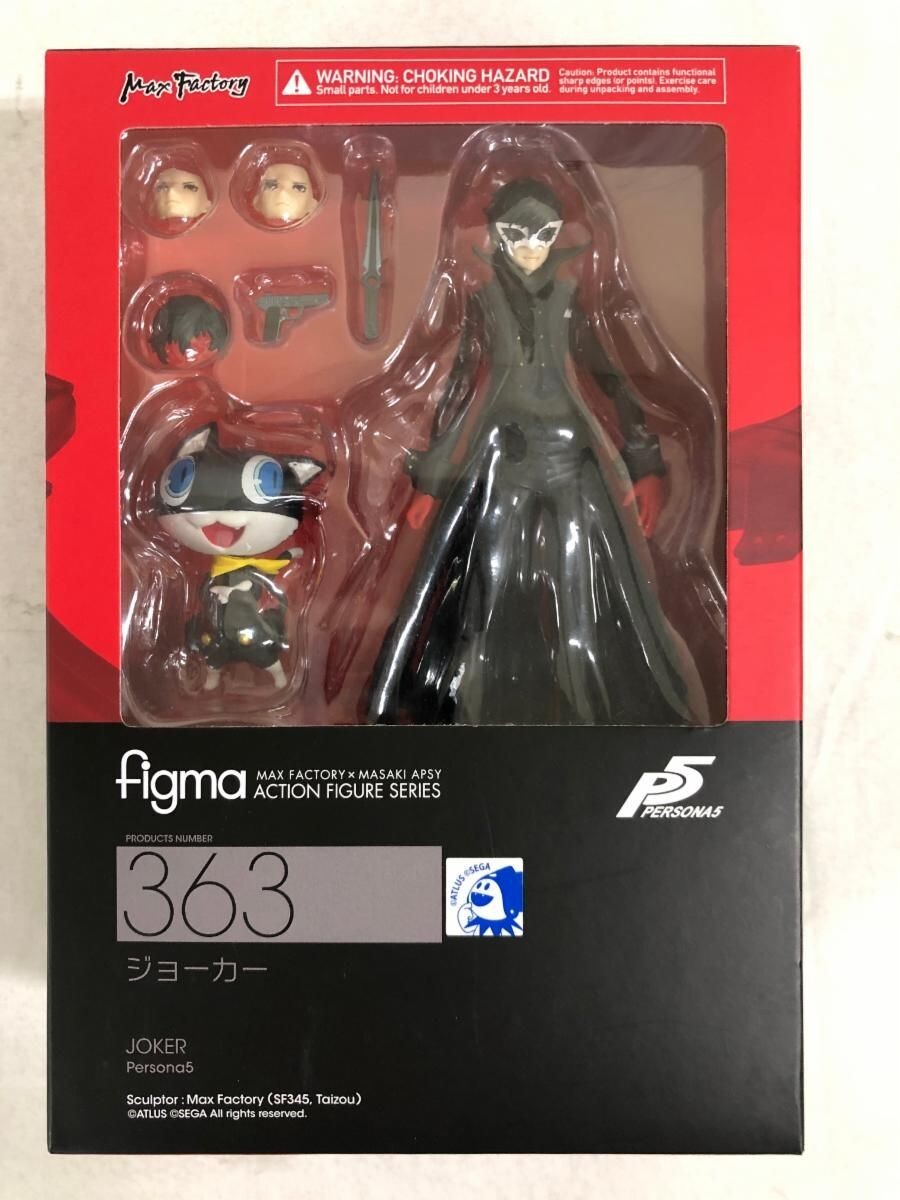 figma 363 ジョーカー ペルソナ5 Used Persona 5 Joker figma 363 Max Factory Action Figure