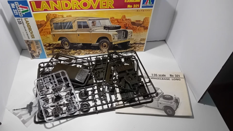 Italeri Land Rover n°321 Model Kit Scala 1:35 - Immagine 4 di 4