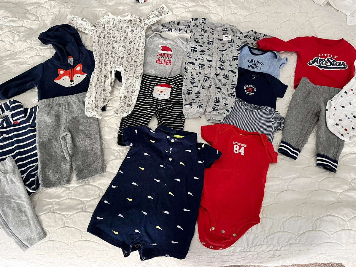 Carters baby boy top sleep and play