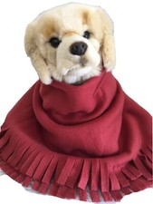 DOG Pet Blanket Travel Throw Cover, Crate MAROON