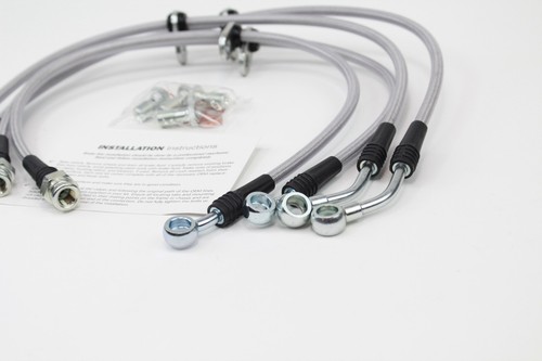 Techna-fit Stainless Steel Braided Brake Lines for 2007-2013 Acura MDX - Picture 7 of 22