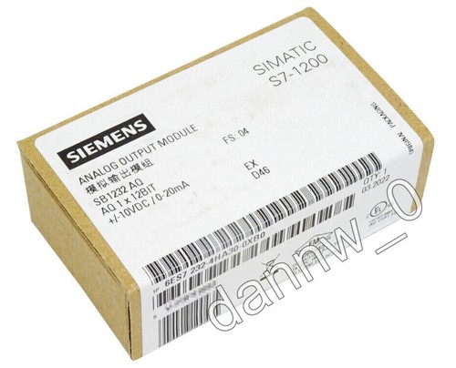 Module De Sortie Analogique Siemens 6ES7232-4HA30-0XB0 - Pour Automate S7-1200, Neuf Sous Blister