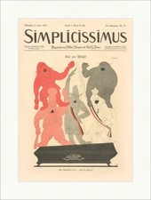 Titelseite der Nummer 10 von 1920 Karl Arnold Zur Wahl Simplicissimus 1279