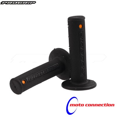 PRO GRIP 799 BLACK / ORANGE DOT ULTRA SOFT MX GRIFFE für MX / OFF ROAD MOTORRAD