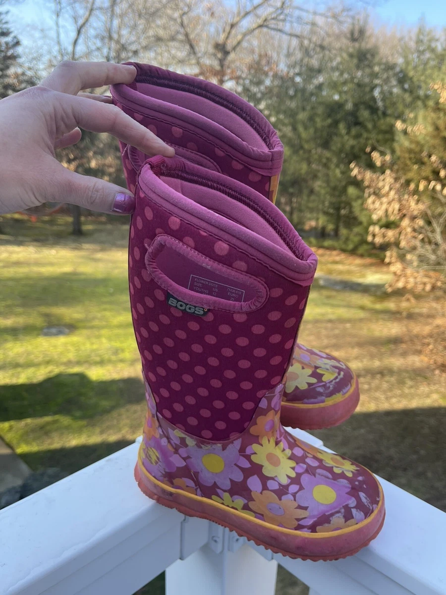 Girls bogs size 12 clearance