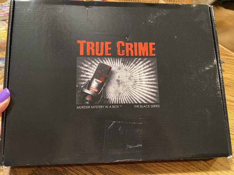 Murder Mystery In a Box - The Black Series Limited Edition - “True Crime”