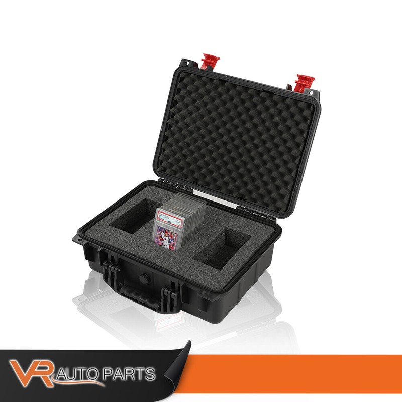 New Heavy Duty Weatherproof Case Slab Holder Protector Graded Card Storage Box