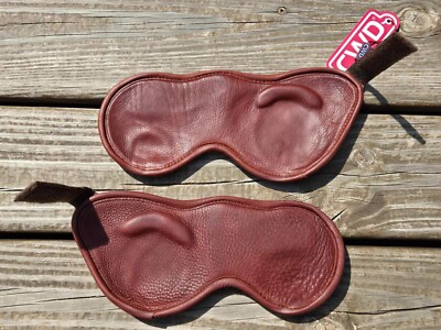 Protège-Boulets CWD Ouverts Velcro Doublés Veau | Protections de travail Protège-Boulets CWD Ouverts Velcro Doublés Veau | Protections de travail
