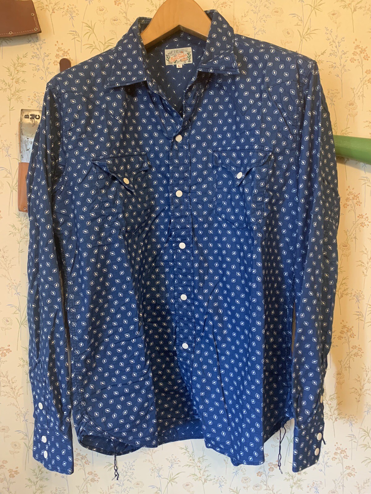 Mister Freedom Dude Rancher Calico Indigo Large Gem