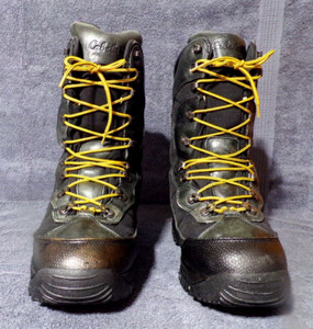 Cabela's Dry Plus Leather Fabric Thinsulate Ultra Hunting boots men's size 12D