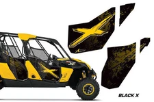 AMR Racing Can-Am Maverick MAX 4 UTV Door Graphics Wrap for CanAm OEM Doors  BX