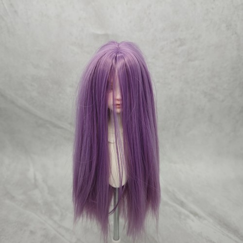 1/6 1/3 1/4 BJD Muñeca Peluca SD BJD Muñeca Linda Peluca Sintética Púrpura Juegos con disfraces Muñeca Peluca - Imagen 3 de 11