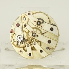 Rare Movement Pocket watch Men's no repeater fusee duplex chronometer RAR