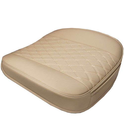 Leather Driver Bottom Seat Cover 3D Luxury Full Surround Chair Cushion Mat Pad - Picture 27 of 36