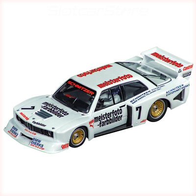 Carrera Evolution 27798 BMW 320 Turbo Flachbau ''No.7 Schnitzer'' Meisterfoto 1:32
