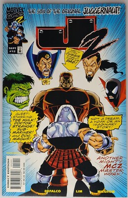 J2 #12 Marvel Comics 1999 4.0 VG Final Issue Juggernaut Hulk Dr Strange