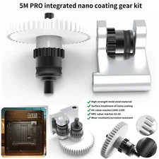 3D Printer Extruder Nano-coated One-piece Gear Upgrade for Flashforge AD 5M Pro