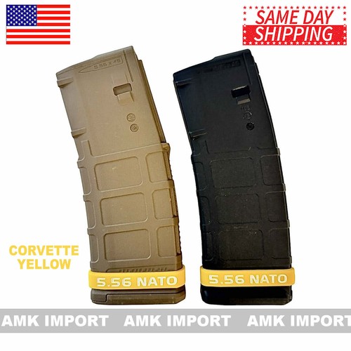 5.56 NATO Magazine ID Marking Bands / 556 NATO Upper Receiver Mag Silicone Bands - Picture 10 of 17