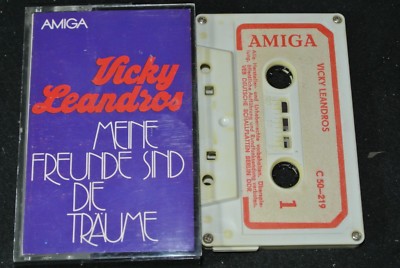 VICKY LEANDROS Meine Freunde sind die Träume / 70s DDR MC AMIGA C 50-219