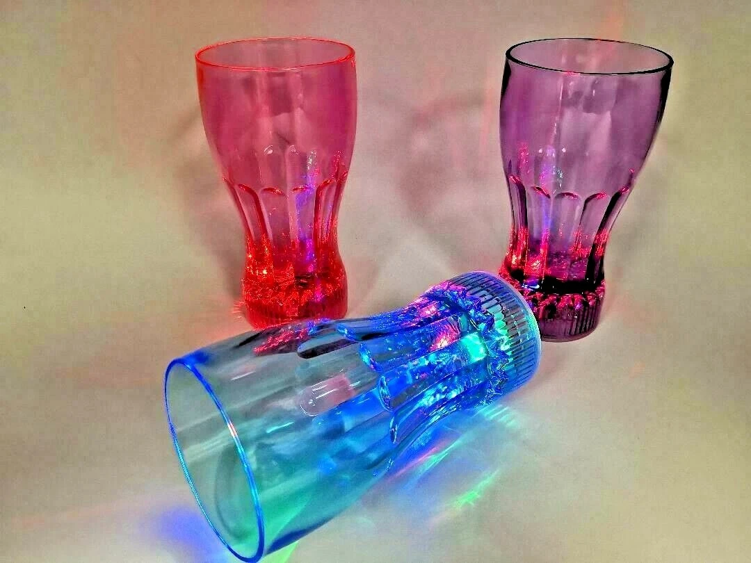 Led flashing cheap drinking glasses