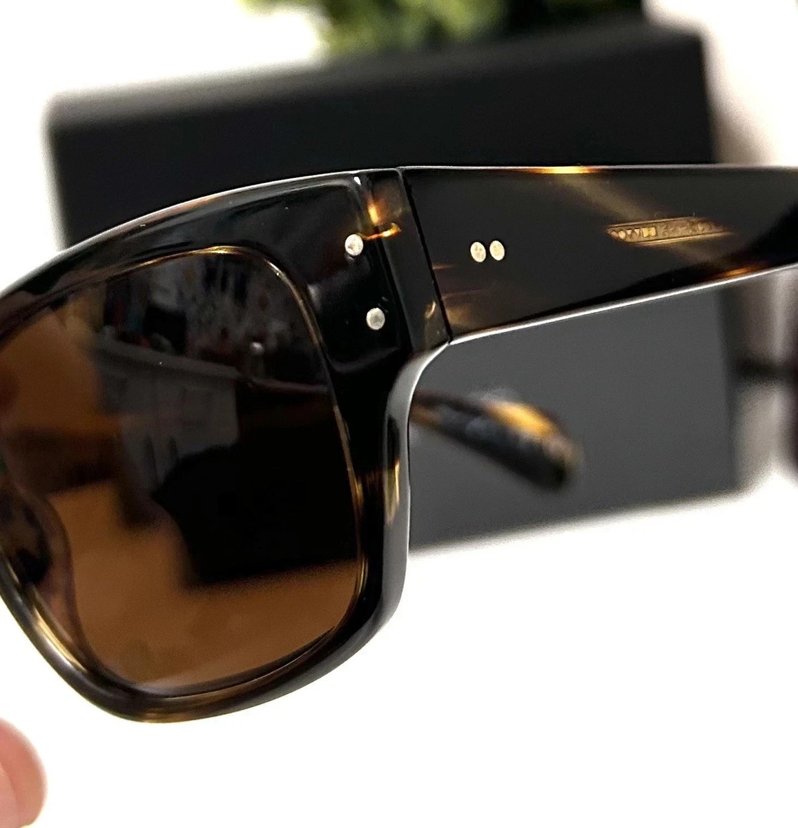 Oliver Peoples Evason OV5243S Cocobolo Frame Sunglasses Made in Italy $129 View 2