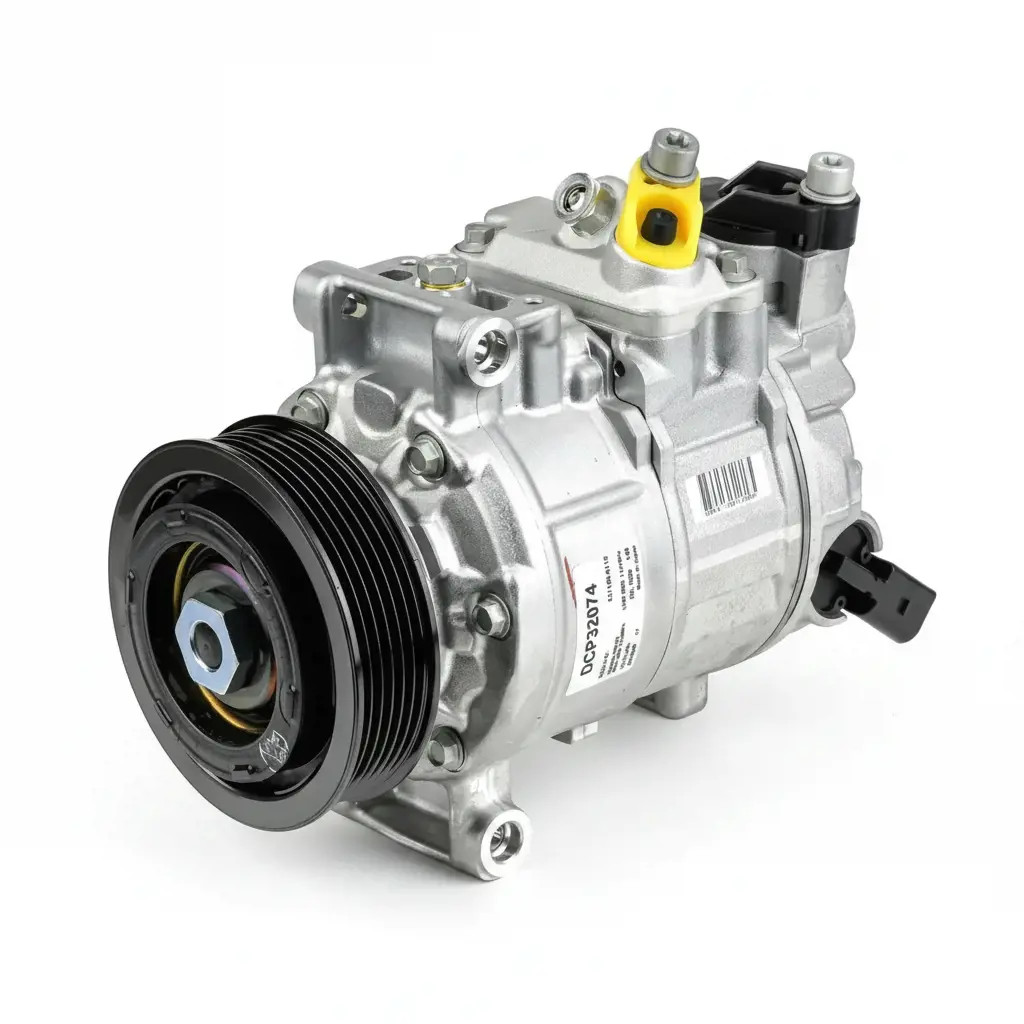 Air conditioning compressor R 134a ND-8 DCP32074 DENSO for VW AMAROK