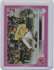2022 Topps Chrome Pink #77 Drew Ellis - Arizona Diamondbacks RC