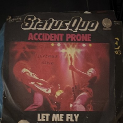 Status Quo   Accident Prone / Let Me Fly / On Tour: 7'' Single Vinyl 1979 Vertigo