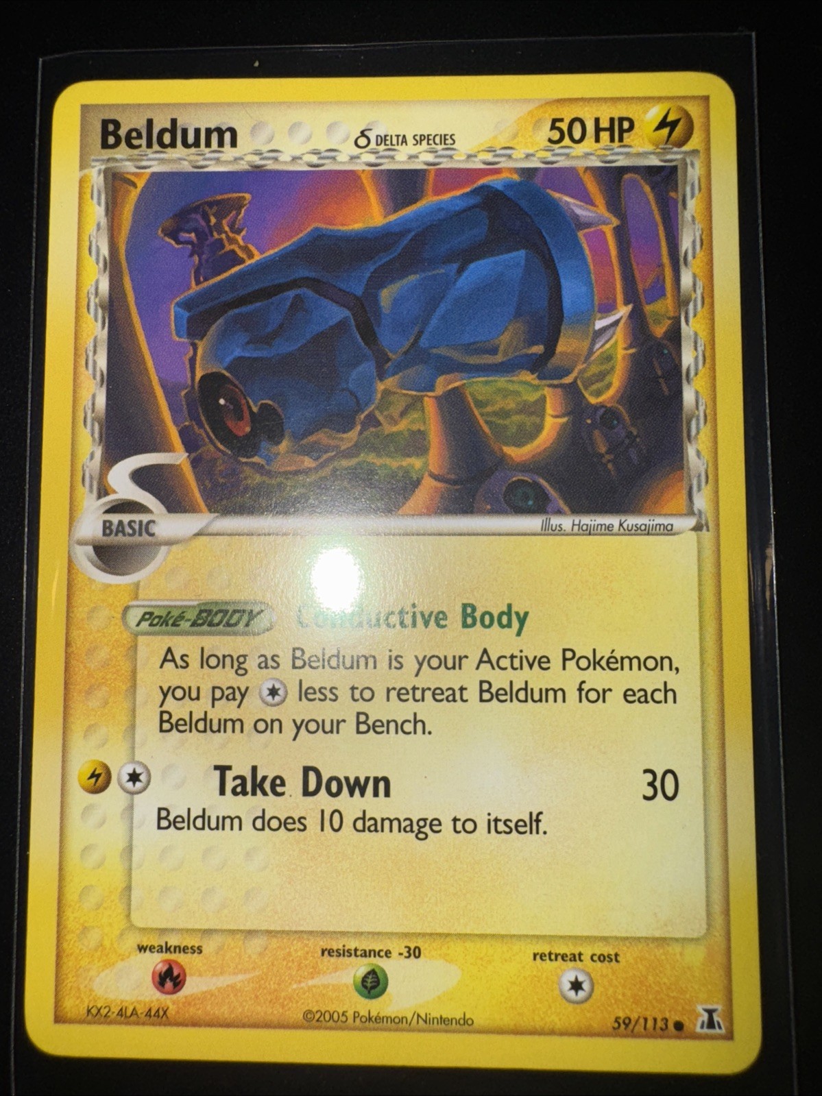 Beldum 59/113 ex Delta Species  NM See Pictures