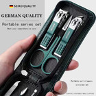 6PCS Nail Scissors Set Manicure Pedicure Tools Nail Clippers Beauty Kit