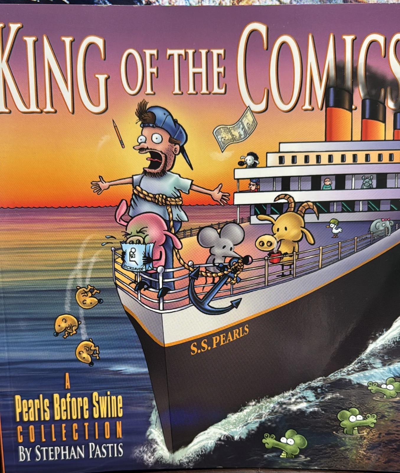 King of the Comics: A Pearls Before S... by Pastis, Stephan Paperback