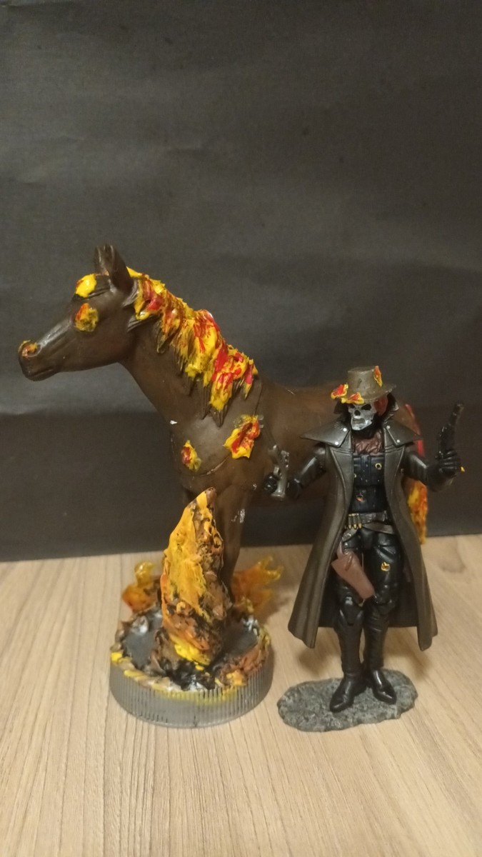 1:18 3.75 custom action figure Ghost Rider MARVEL UNIVERSE SCALE