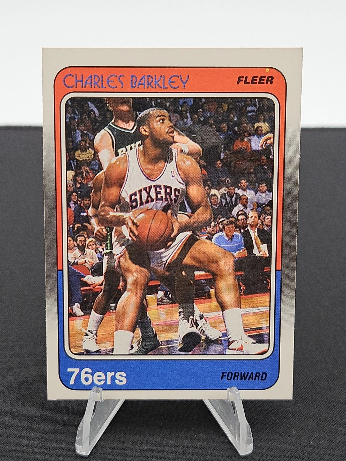1988-89 Fleer Basketball #85 Charles Barkley Philadelphia 76ers NBA