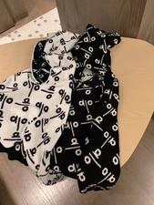 New AIo Yoga Women's Sweater Jacket Zip Hooded Cardigan Full Printed Letter Logo