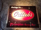 Vintage Ortliebs Beer Bar Light Sign Man Cave