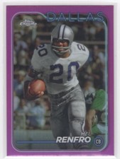#52 2024 Topps Chrome PINK REFRACTOR Mel Renfro Cowboys
